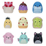 Squishmallows Squish-a-longs 3 Figür + Yüzük Çantalı Sürpriz Paket Seri 2 AL0075