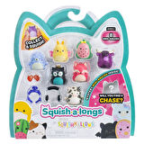 Squishmallows Squish-a-longs 8 Figür + Yüzük Set Seri 2 AL0084
