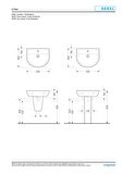 Serel Etna 46x56 cm Duvara Monte Lavabo EN01TDS110H