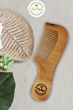 Ma'Vessa % 100 Doğal Bebek & Çocuklar İçin Ahşap Saplı Saç Tarağı