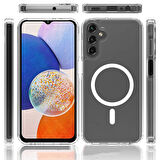 Gpack Samsung Galaxy S24 Kılıf Magsafeli Sert PC Embos Kapak
