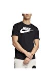 Nike M Nsw Tee Icon Futura Erkek Siyah T-shirt - A