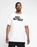 Nike M Nsw Tee Just Do It Swoosh Erkek Beyaz T-shi
