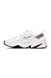  Nike M2K Tekno Leather Sneaker Gerçek Deri Beyaz Kadın Spor Ayakkabısı 