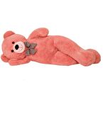 Oyuncak 80 Cm Papyonlu Peluş Ayıcık- İthal Kumaş - Premium Koleksiyon Hediyelik Ayı (% 100 YERLİ)
