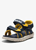 Timberland Siyah Erkek Çocuk Sandalet TB0A1QXU0191-Perkins Row BACKSTRAP
