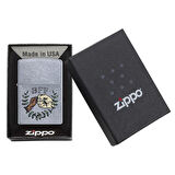 Zippo Paw Bump Design Street Chrome Pocket Çakmak - 49007-00063-MODEL20