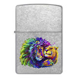 Zippo Lion Design Windproof Çakmak - 49007-00071-MODEL17