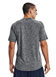Under Armour Yuvarlak Yaka Düz Siyah Erkek T-Shirt 1326413-002 UA Tech 2.0 SS Tee