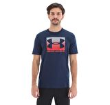 A1329581-408-408 Under Armour Ua Boxed Sportstyle Ss-Nvy Erkek T-Shirt Lacivert
