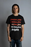 Black Sabbath Repeat Vintage Yıkamalı Siyah Rock Grup T-shirt