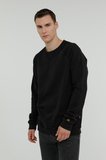 MEN SWEAT Siyah Erkek Sweatshirt