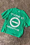 '' Type 0 Negative '' Oversize Heavy Metal T-shirt