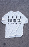 TOOL "Los Angeles Anatomy" Unisex Off White Kısa Kol Tişört
