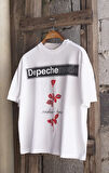 Depeche Mode "Violator Tour" Kısa Kollu Beyaz Tshirt
