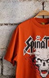 Spinal Tap Retro Rock Oversize Unisex Kısa Kol Turuncu T-Shirt