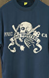 Foo Fighters San Fernando Oversize Kısa Kollu Koyu Lacivert Tshirt