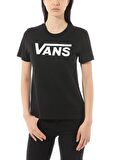 Vans O Yaka Baskılı Siyah Kadın T-Shirt VN0A3UP4BLK1 FLYIN