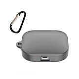 Gpack Xiaomi Redmi Buds 5 Uyumlu Kılıf Mat Kancalı Silikon SF13