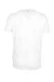 Erkek Tişört Bisiklet Yaka Beyaz %100 Pamuk Slim Fit Baskılı T-shirt NCS JEANS 1924