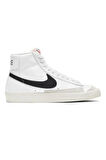 Nike Blazer Mid '77 Vintage Erkek Beyaz Deri Günlük Spor Ayakkabı ( DAR KALIP )