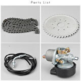 Starfire 48cc 2 Zamanlı Benzinli Bisiklet Motor Kiti