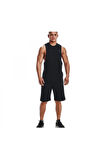 Under Armour 1329286 Ua Left Chest Cut Off Tank Siyah Erkek Atlet