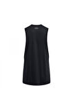 Under Armour 1329286 Ua Left Chest Cut Off Tank Siyah Erkek Atlet