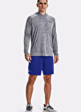 1328705-400 UA Tech Mesh Shorts Lacivert Lastikli Bel Loose Fit Erkek Şort