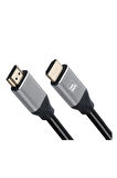 Ultra High Speed 8K HDMI Kablo 3 Metre | PC,Laptoplar,TV,Display,Projektör Bağlantı Bağlama Kablosu
