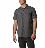 Columbia AO0647 Erkek Gri Short Sleeve Shirt Gömlek