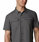 Columbia AO0647 Erkek Gri Short Sleeve Shirt Gömlek