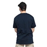 Vans Logolu Classic Fit Lacivert  T-Shirt