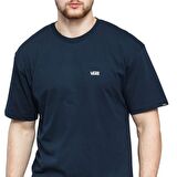 Vans Logolu Classic Fit Lacivert  T-Shirt