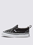 Vans Siyah - Gri Bebek Yürüyüş Ayakkabısı VN0A3488EO01-TD Slip-On V