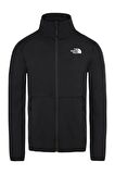 The North Face Quest Tam Fermuarlı Erkek Sweatshirt Siyah