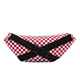 Vans Ward Cross Body Kırmızı Damalı Bel Çantası