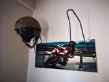 Motosiklet Kask Askısı, Motor Kask Askısı, Kask Askılığı DUCATIX2V1