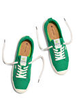 Yeşil Kadın Kanvas Lifestyle Ayakkabı 100103E01W-Oca Low Canvas