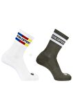 Salomon 365 Crew 2-pack Çorap LC1445600