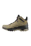 Salomon L412941 Bağcıklı Gore-Tex Su Geçirmez Suni Deri Kışlık Erkek Trekking Bot 