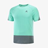Salomon LC1721600 Cross Run Ss Tee M Erkek T-Shirt