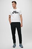 Nike M Df Run Stripe Wvn Pant Erkek Eşofman Alt BV4840-010-Siyah