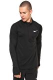 Nike Dri-Fit Element Running Yarım Fermuar Siyah Erkek Antreman Üstü