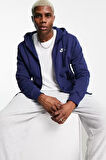 Nike Sportswear Club Full Zip Hoodie Şardonlu Erkek Lacivert Sweatshirt