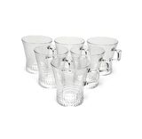 Paşabahçe 55703 Kuvars Kulplu Çay-Kahve Kupası 250 cc -6 Adet