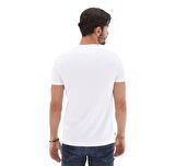 B0A2BPR1001-R Timberland Ss Dunstan River Jersey Crew Tee Slim Erkek T-Shirt Beyaz