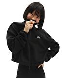 Vans Left Chest Half Zip Fleece Siyah Sweatshirt