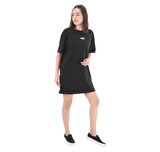 0A4RU2BLK1-R Vans Center Vee Tee Dress Kadın Elbise - Etek Siyah