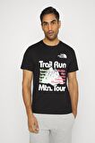 F0A55EFAGS1-R The North Face M Foundatıon Graphıc Tee S-s - Eu Erkek T-Shirt Siyah